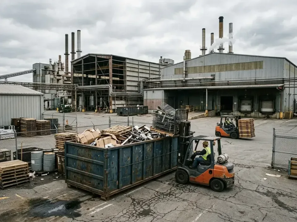industrial-factory-scrap-conta-003 — frequently asked questions, Cheap Roll-off Dumpster Rentals in Crete, IL